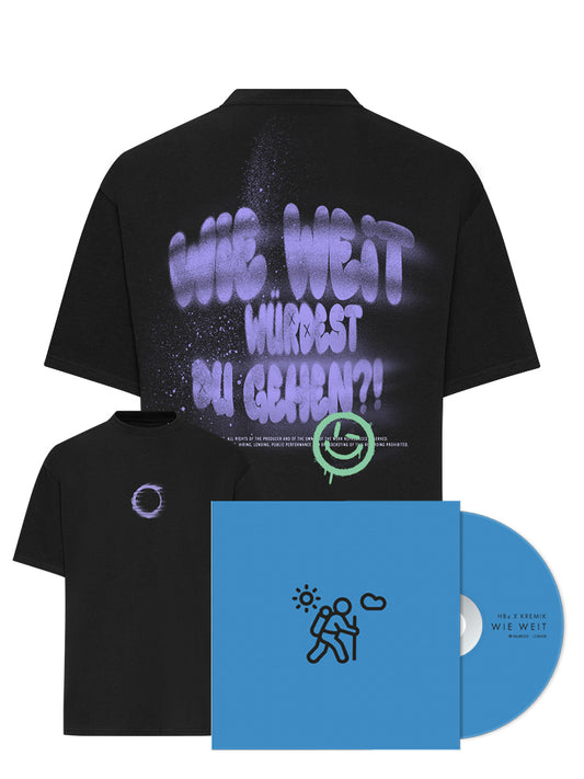 HBz - "Wie Weit" Shirt Bundle (schwarz)