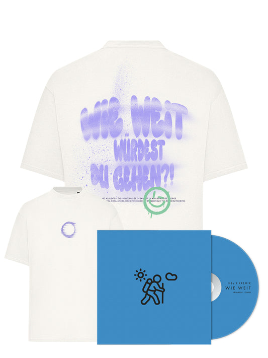 HBz - "Wie Weit" Shirt Bundle (weiß)